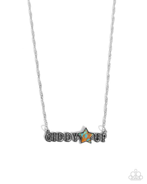 Giddy Up Glam - Paparazzi Necklace Image