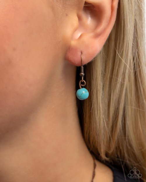 Giddy Up Glam - Copper - Paparazzi Necklace Image