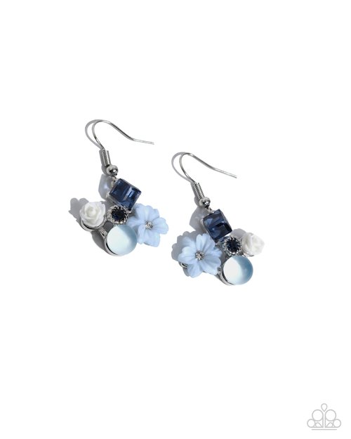 Fantastical Fairytale - Blue - Paparazzi Earring Image