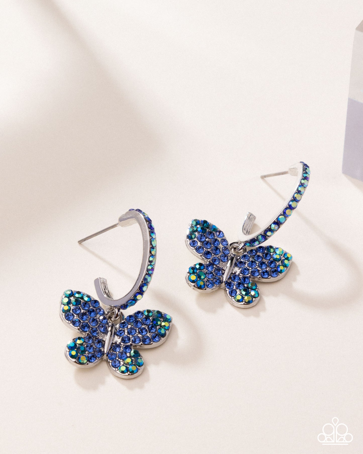 Whimsical Waltz - Blue - Paparazzi Earring Image