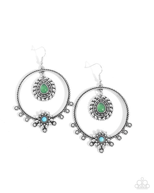 Neutral Nuance - Paparazzi Earring Image
