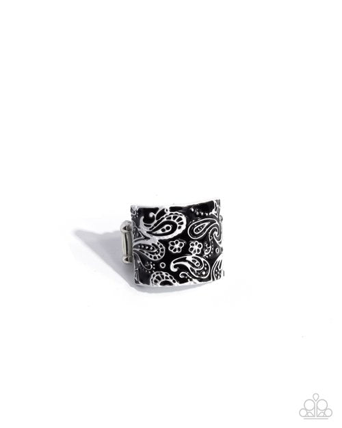 PAISLEY Talk - White - Paparazzi Ring Image