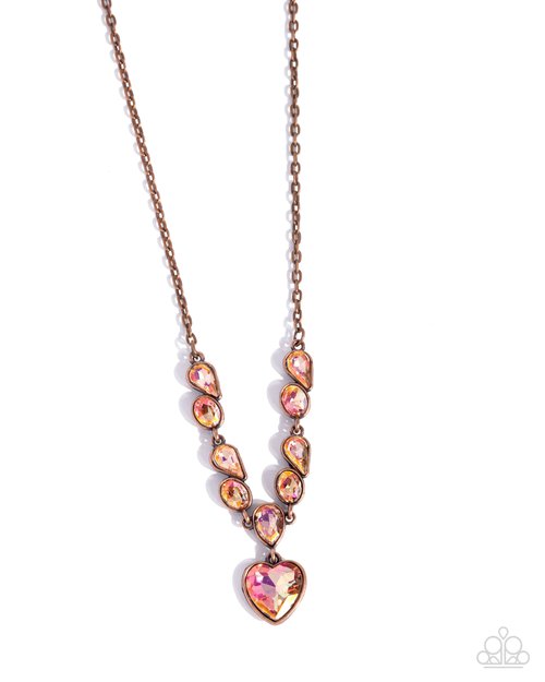 Tender Talent - Copper - Paparazzi Necklace Image