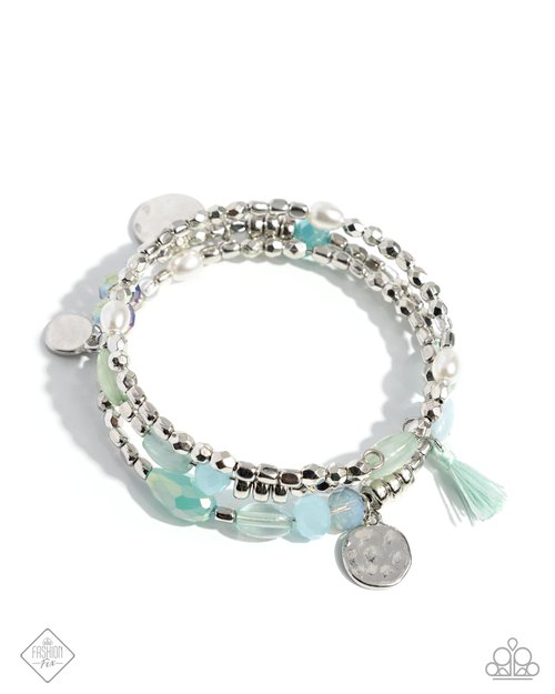 Refreshing Revel - Blue - Paparazzi Bracelet Image