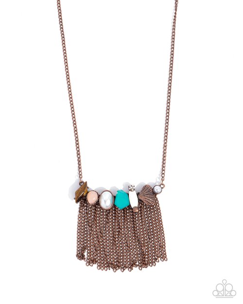 Call of the MILD - Copper - Paparazzi Necklace Image