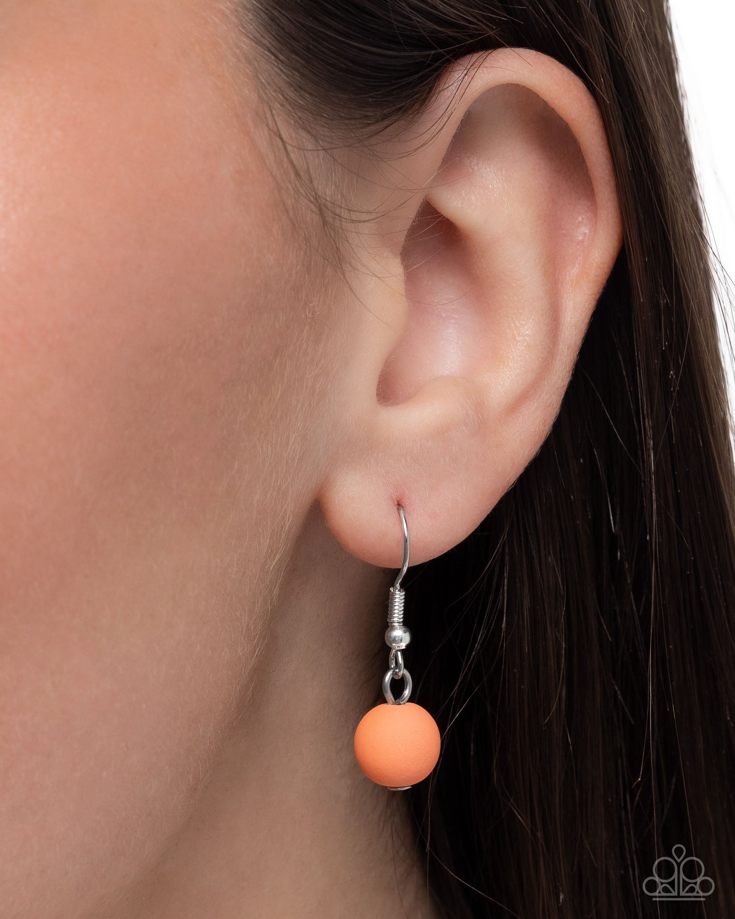 Suddenly Slanted - Orange - Paparazzi Necklace Image