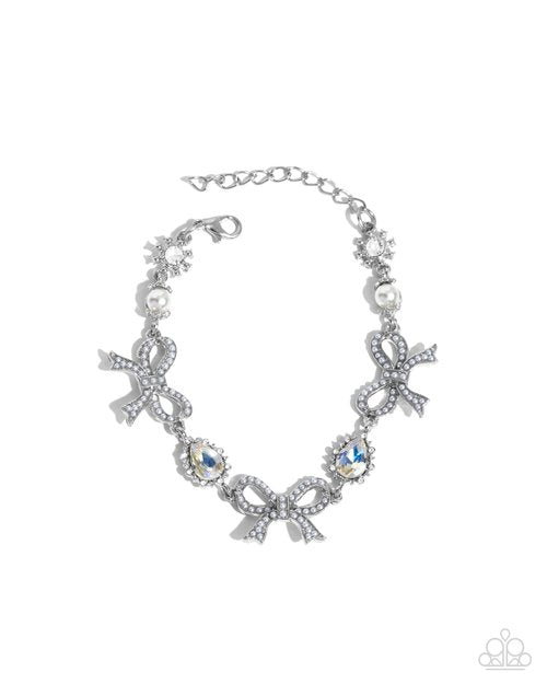 Coquette Caliber - White - Paparazzi Bracelet Image