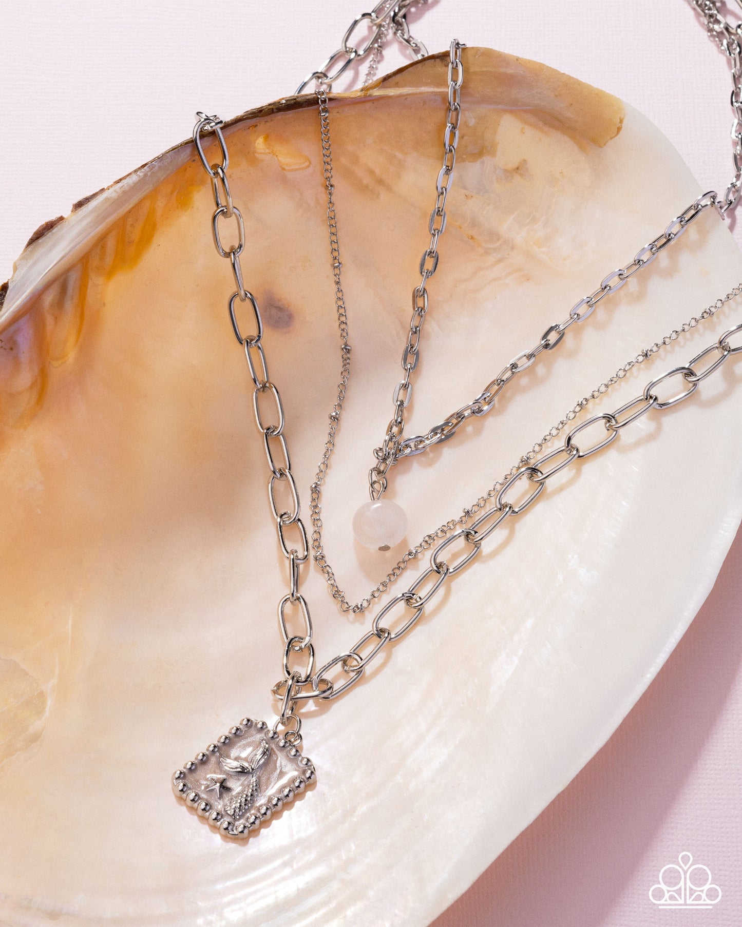 Siren Song - Pink - Paparazzi Necklace Image