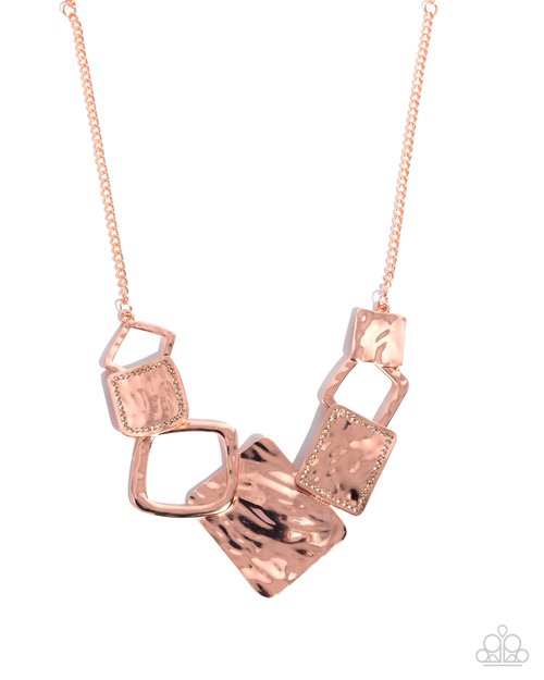 Layered Luxury - Copper - Paparazzi Necklace Image