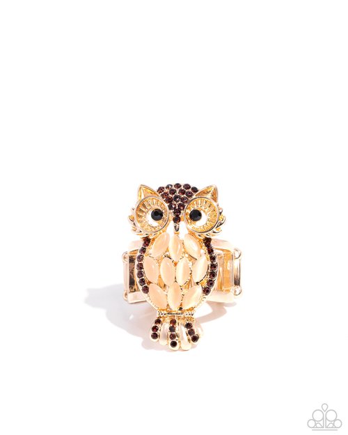 Owl Obsession - Paparazzi Ring Image