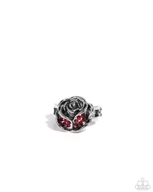 Rose Ranking - Red - Paparazzi Ring Image