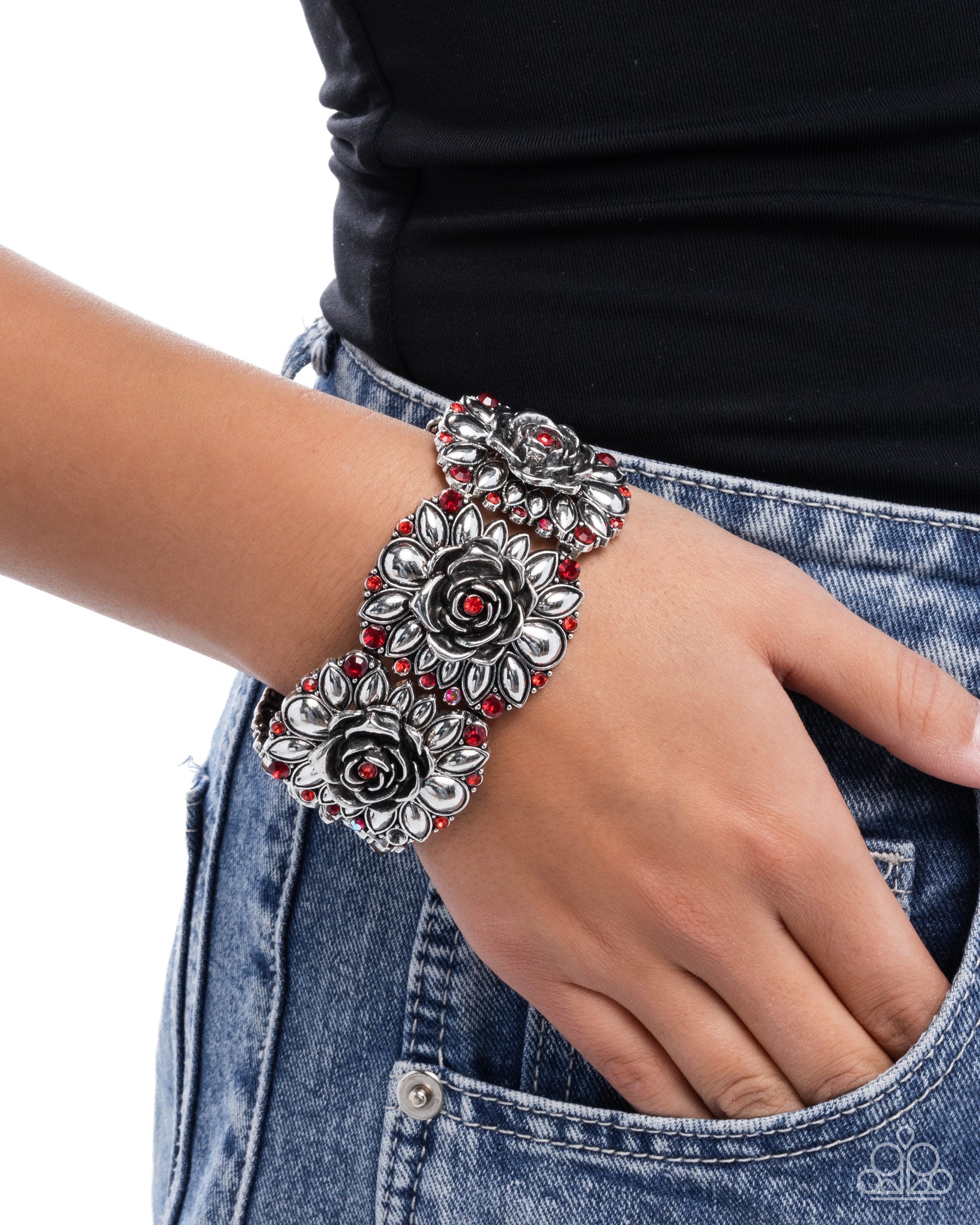 Paparazzi Bracelet ~ Blooming Balance - Red – Paparazzi Jewelry