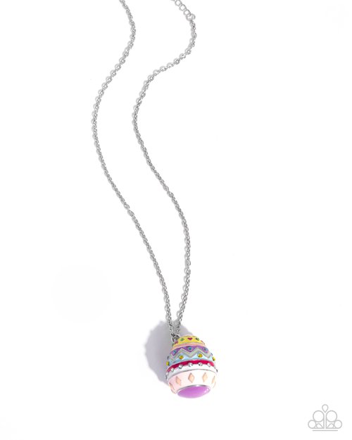 Eclectic Easter Egg - Paparazzi Necklace Image