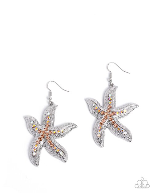 Seize the Starfish - Paparazzi Earring Image