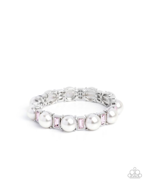 Pronged Palace - Pink - Paparazzi Bracelet Image