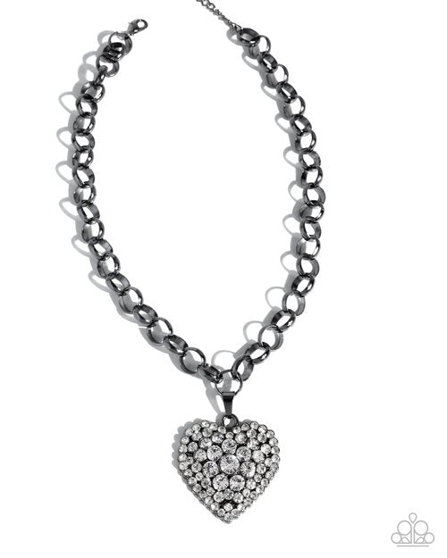 Heartfelt Havana - Black - Paparazzi Necklace Image