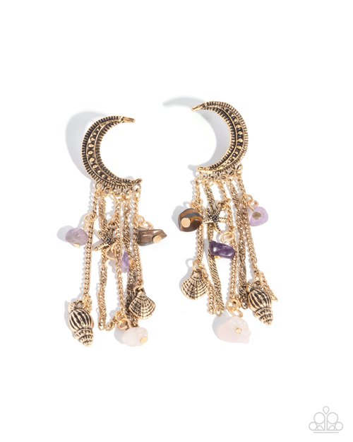 Crescent Call - Paparazzi Earring Image