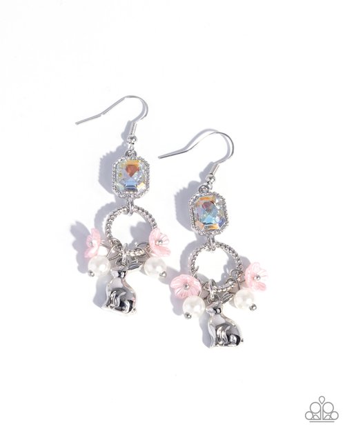 Malibu Melody - Pink - Paparazzi Earring Image