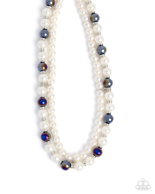 Pearl Pageantry - Purple - Paparazzi Necklace Image
