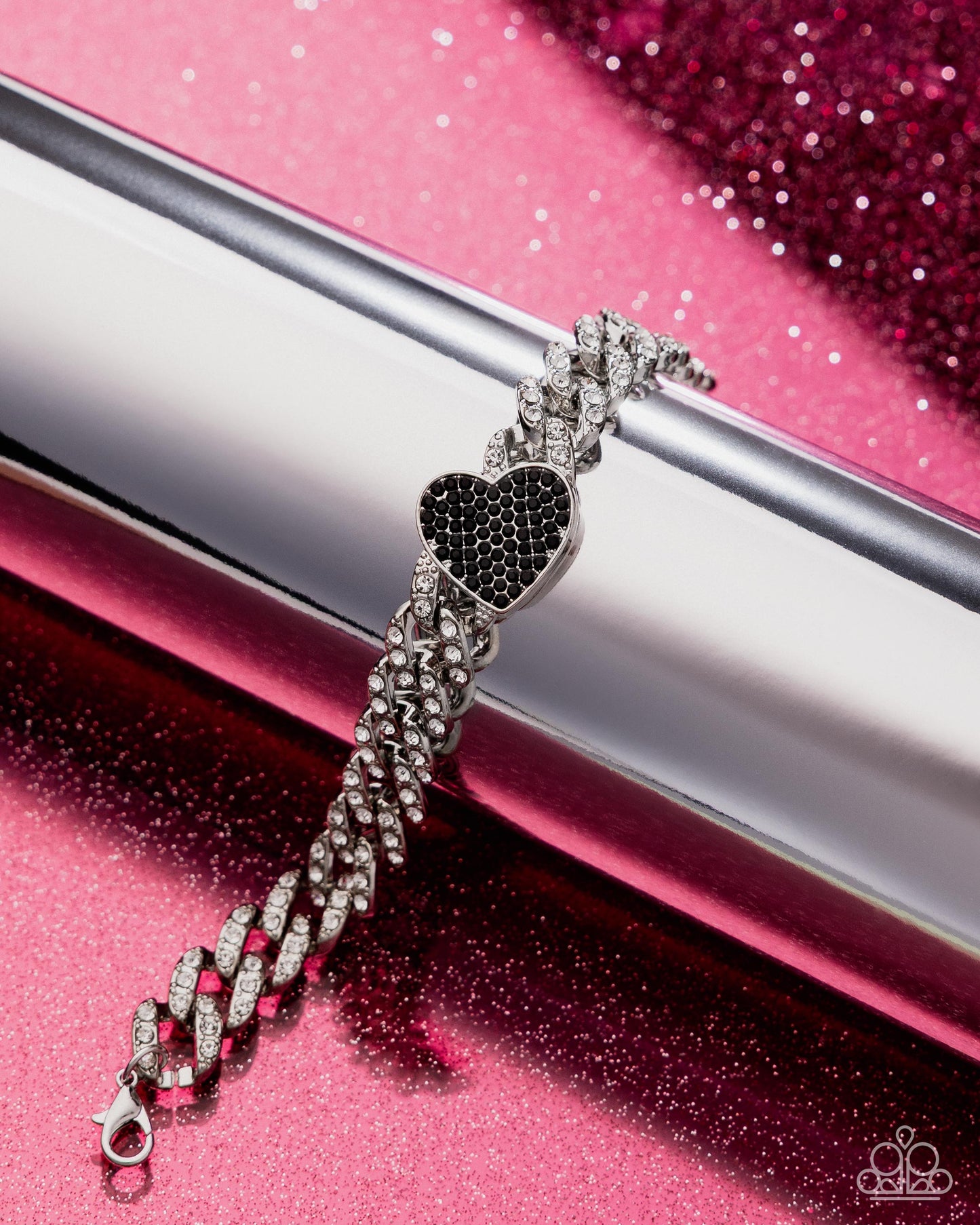 Humane Hearts - Black - Paparazzi Bracelet Image