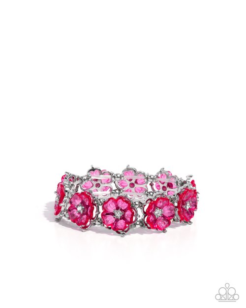 Floral Facility - Pink - Paparazzi Bracelet Image