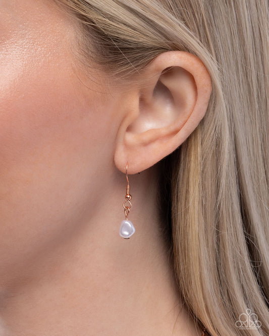 Together Again - Copper - Paparazzi Necklace Image