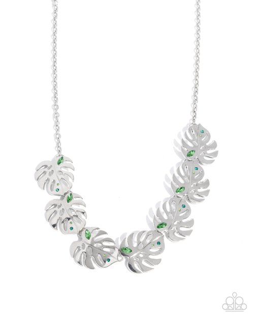 Leafy Legato - Green - Paparazzi Necklace Image
