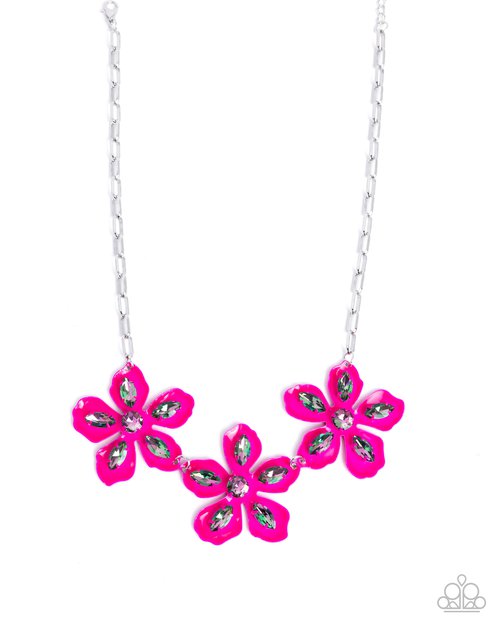 Prismatic Prestige - Pink - Paparazzi Necklace Image
