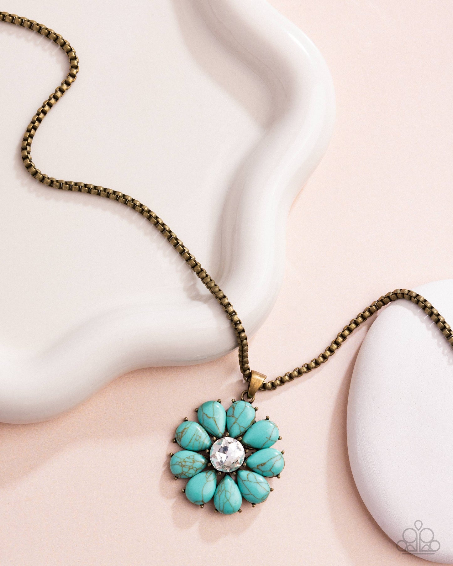 Creative Caliber - Brass - Paparazzi Necklace Image