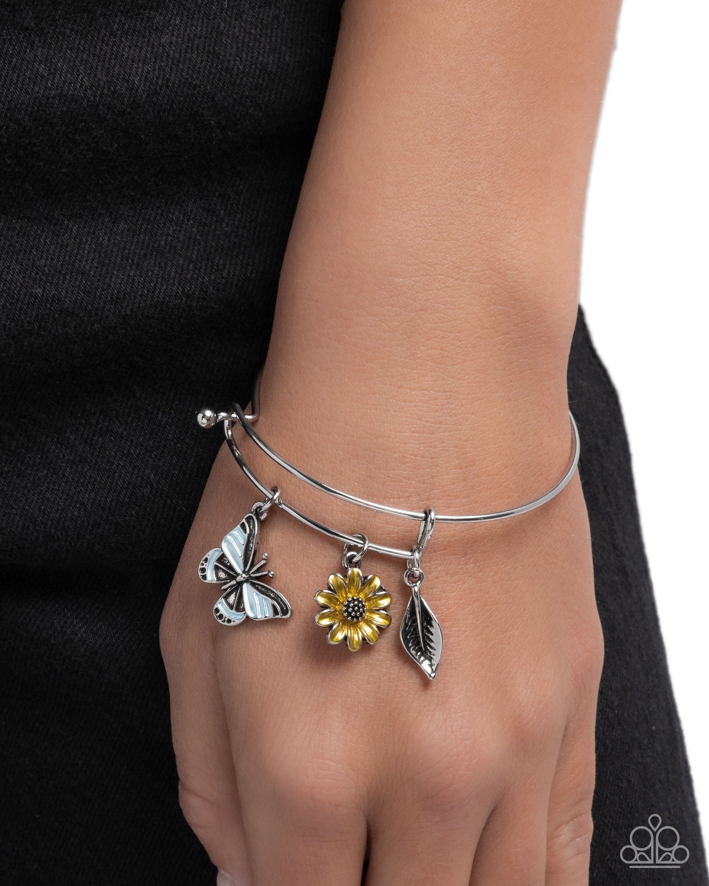 Feminine Fate - Yellow - Paparazzi Bracelet Image