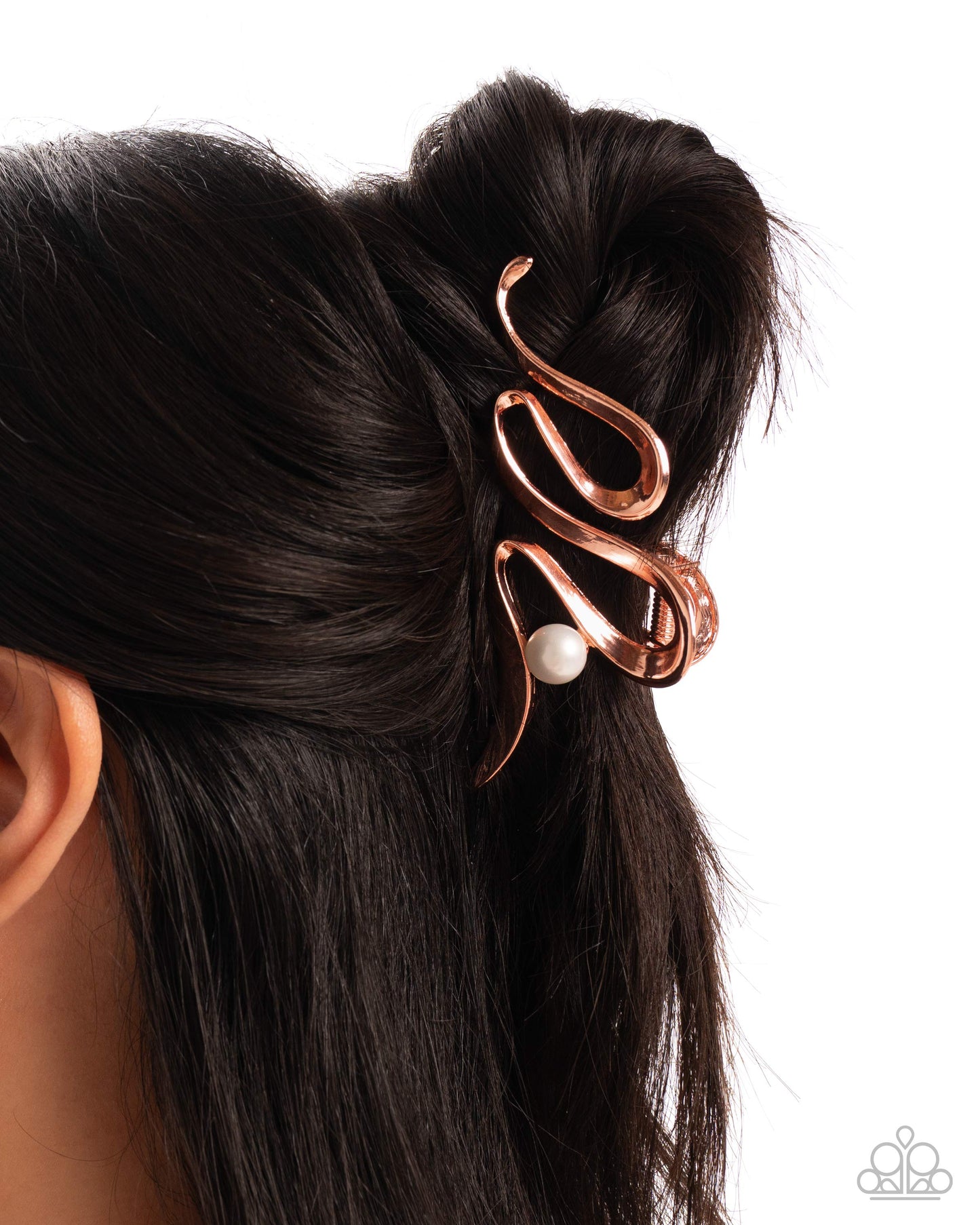 Melodic Monarch - Copper - Paparazzi Hair Accessories Image