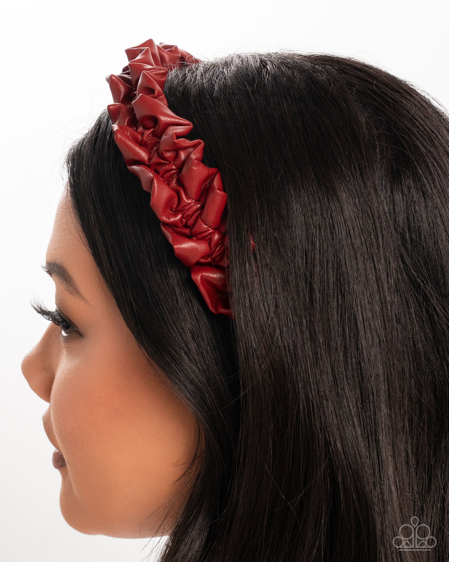 Ruffled Rebel - Red - Paparazzi Product Image
