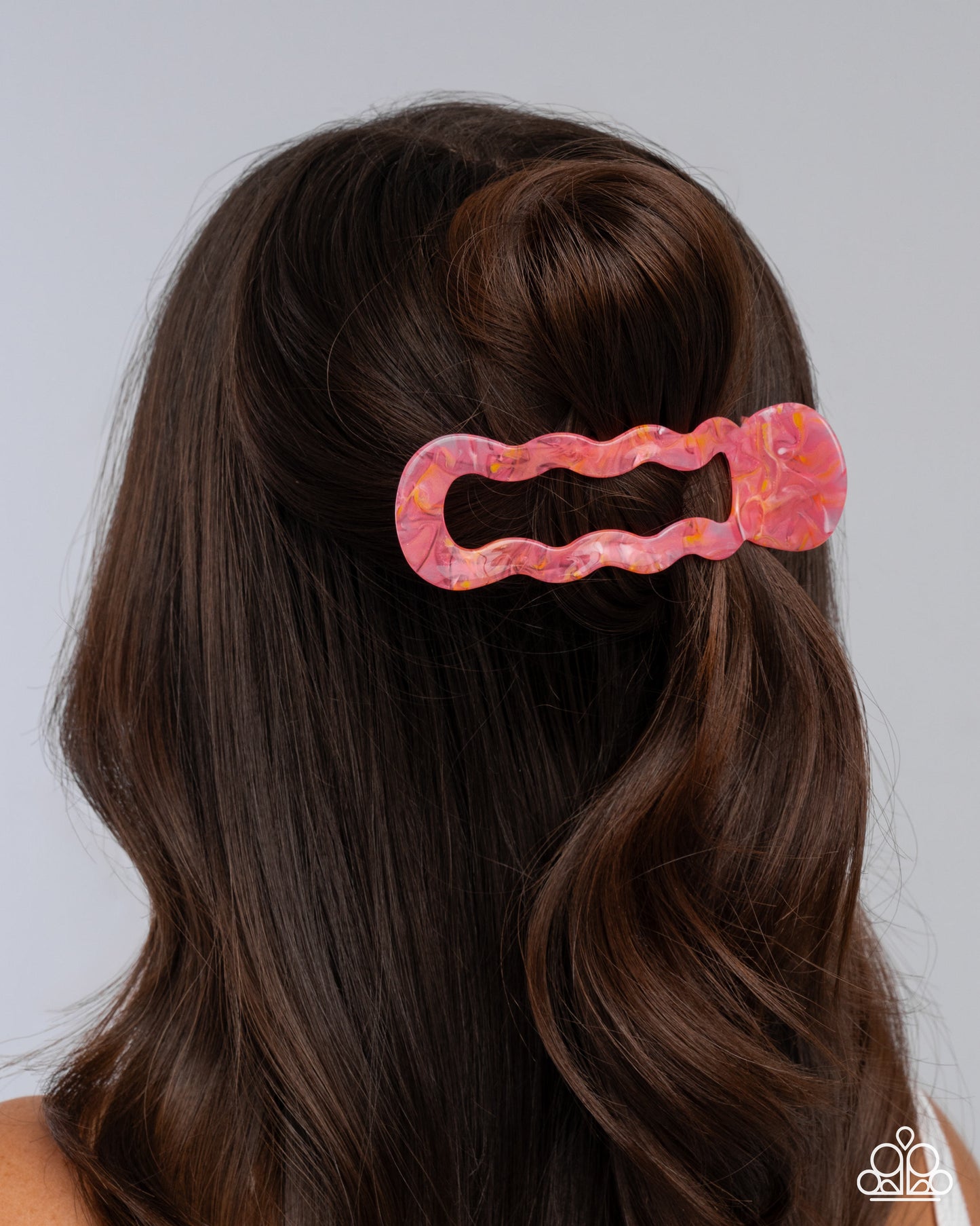 Jovial Jellyfish - Pink - Paparazzi Hair Accessories Image