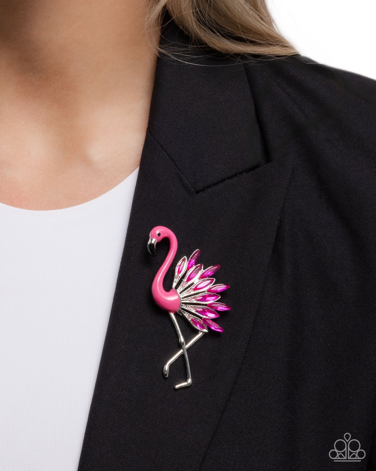 Frenetic Flamingo - Pink - Paparazzi Hair Accessories Image