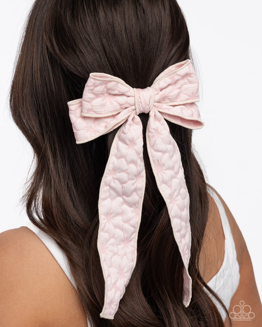 Good to BOW - Pink - Paparazzi Hair Accessories Image