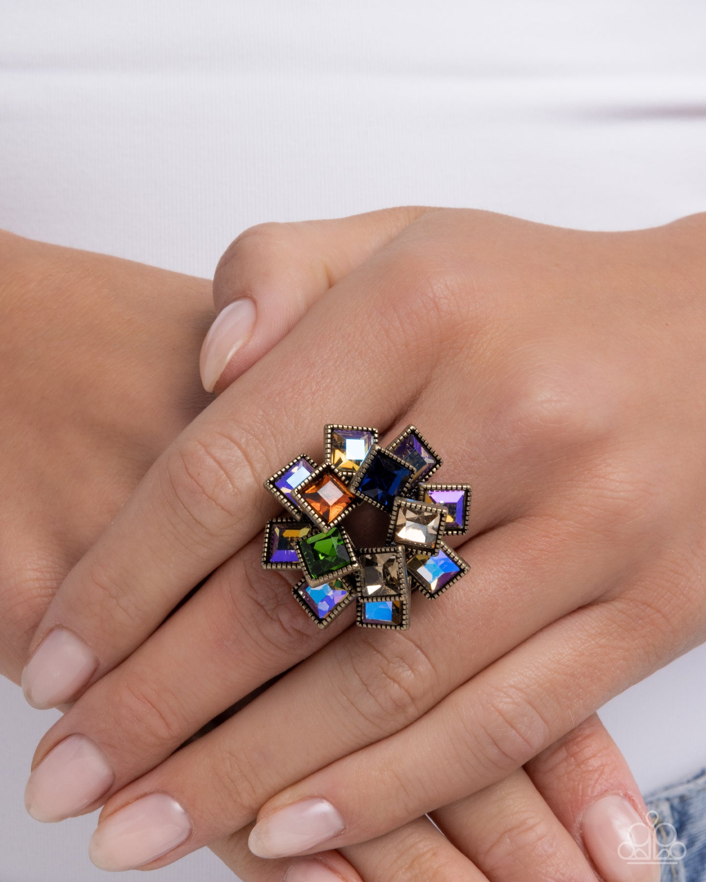 Wreathed Want - Brass - Paparazzi Ring Image