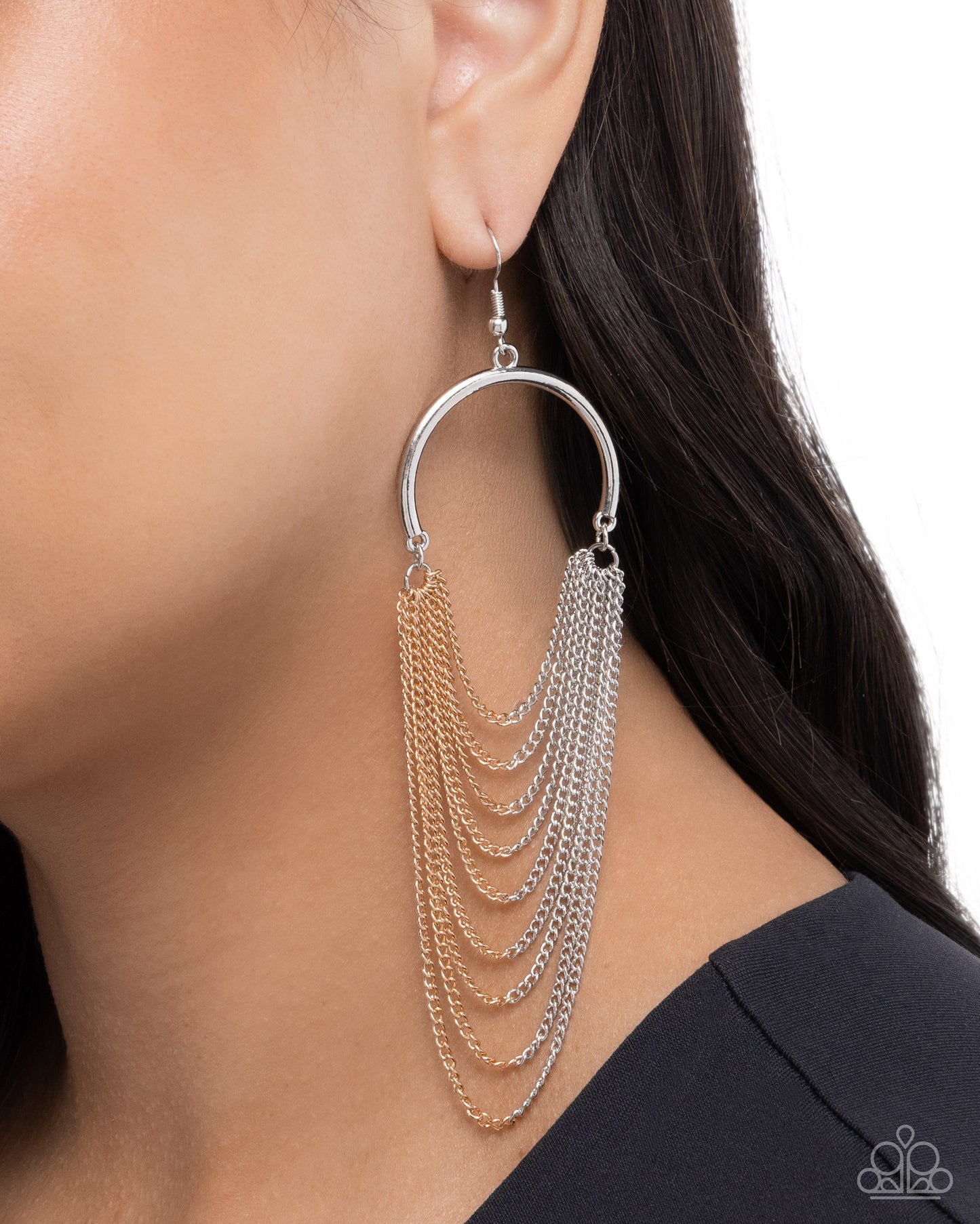 Focused Fringe - Paparazzi Earring Image