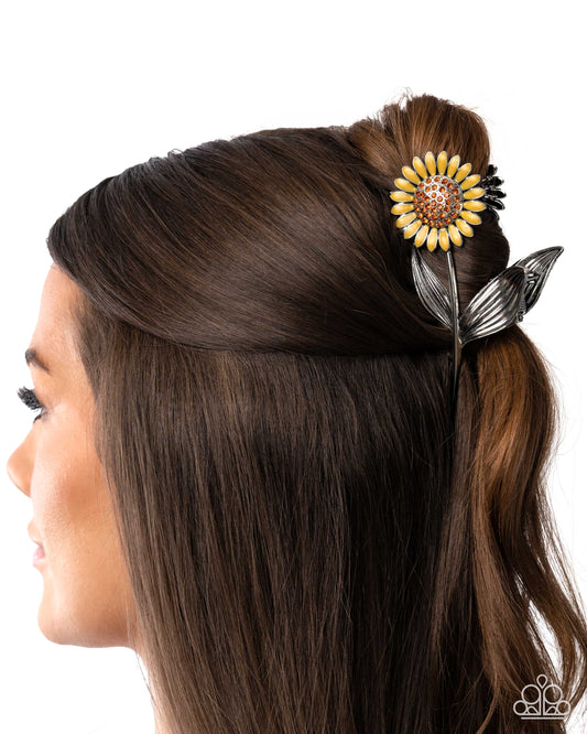 Sunflower Song - Paparazzi Hair Accessories Image