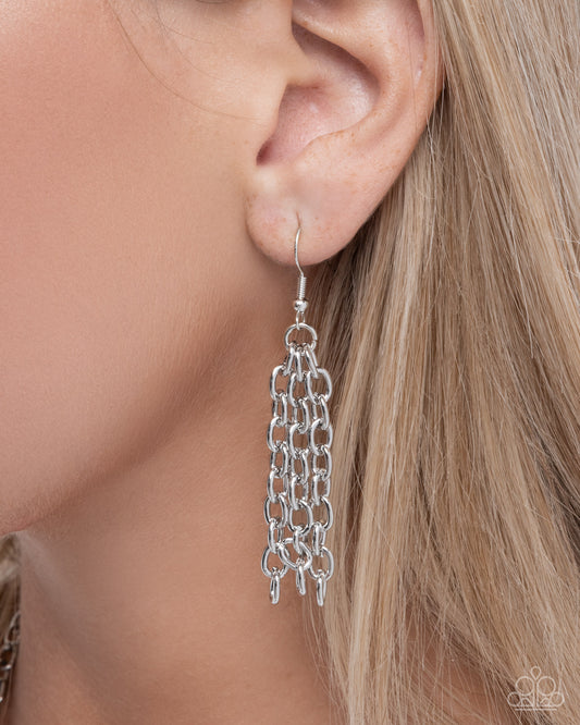 Malibu Meditation - Silver - Paparazzi Necklace Image