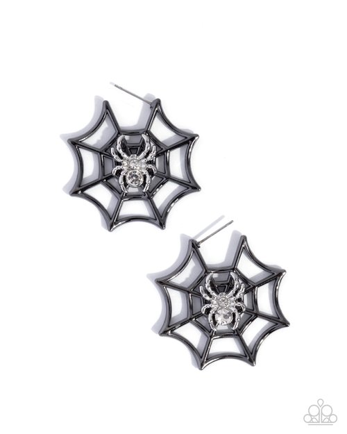 Spiderweb Showcase - Paparazzi Earring Image