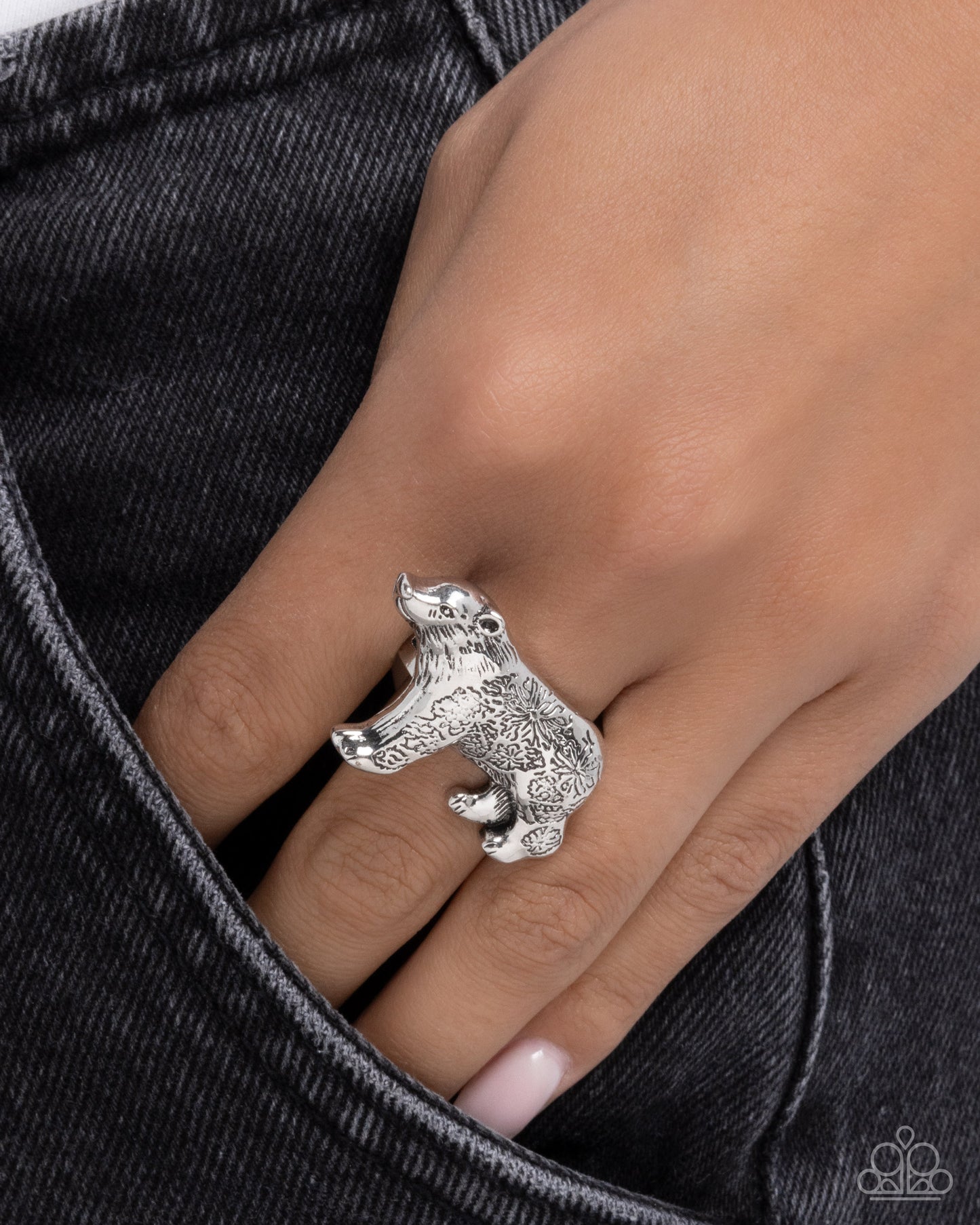 Adorably Arctic - Paparazzi Ring Image