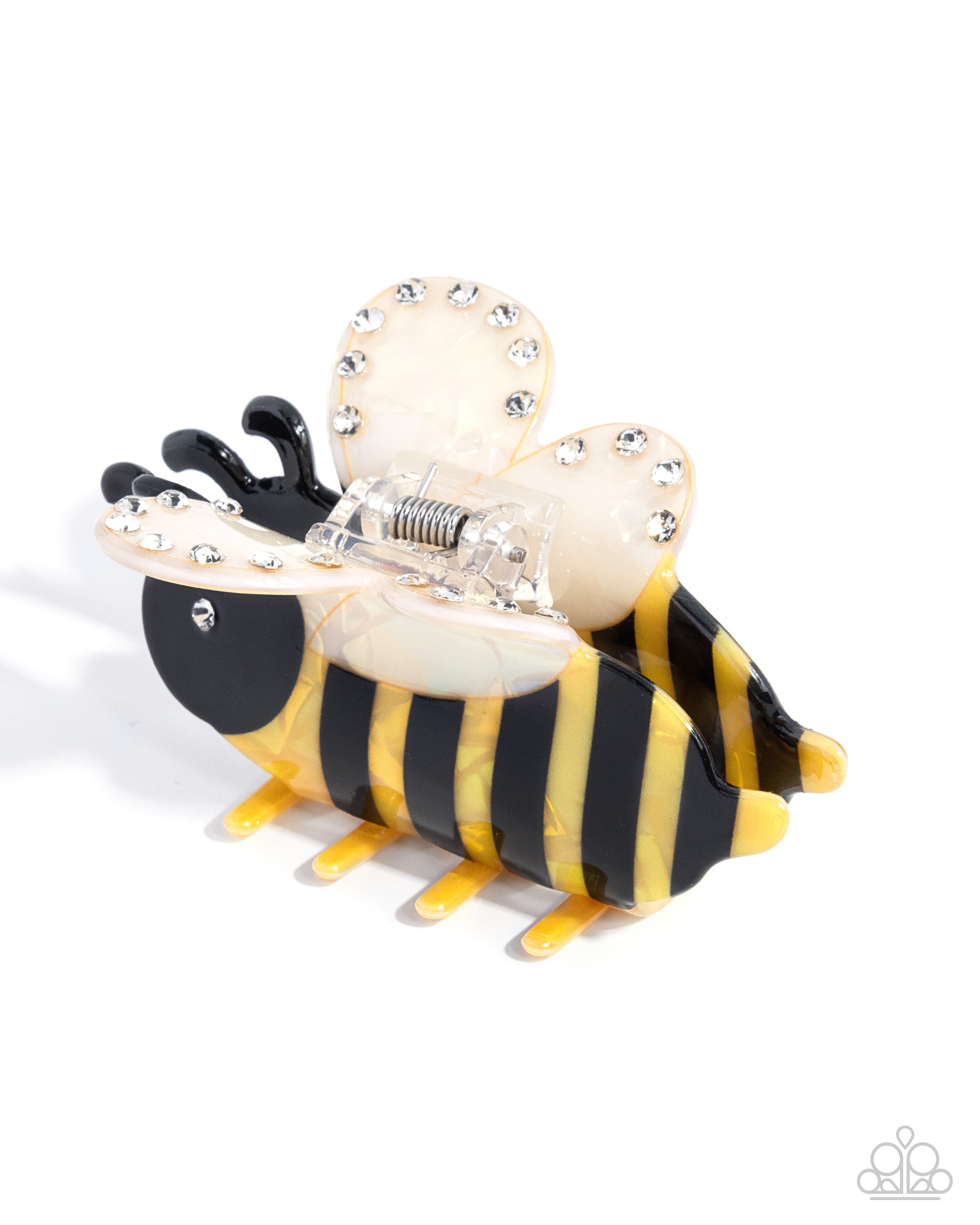 2pc retro-style bee hair clips Bee Jewelry Bee Jewellery Set of 2 Gold Hair Clips Gold Hair  main image 2