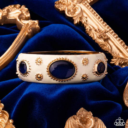 Ornate Occasion - Blue - Paparazzi Bracelet Image