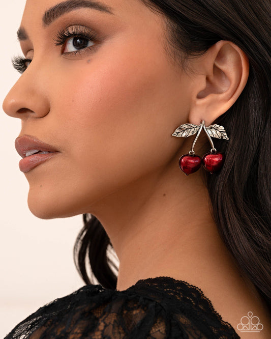 Confident Cherries - Paparazzi Earring Image