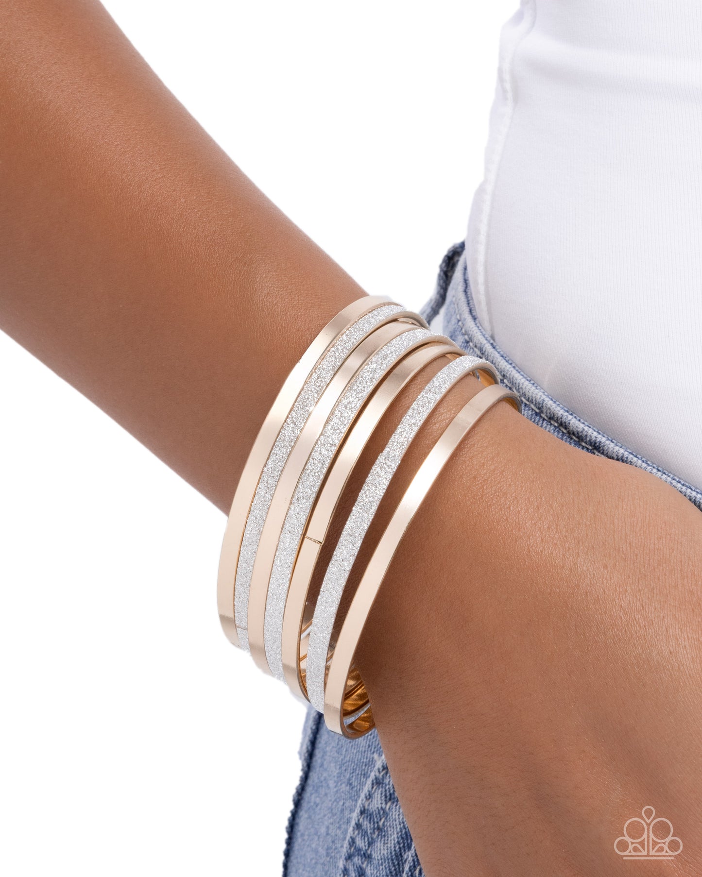 Grungy Glitter - Paparazzi Bracelet Image