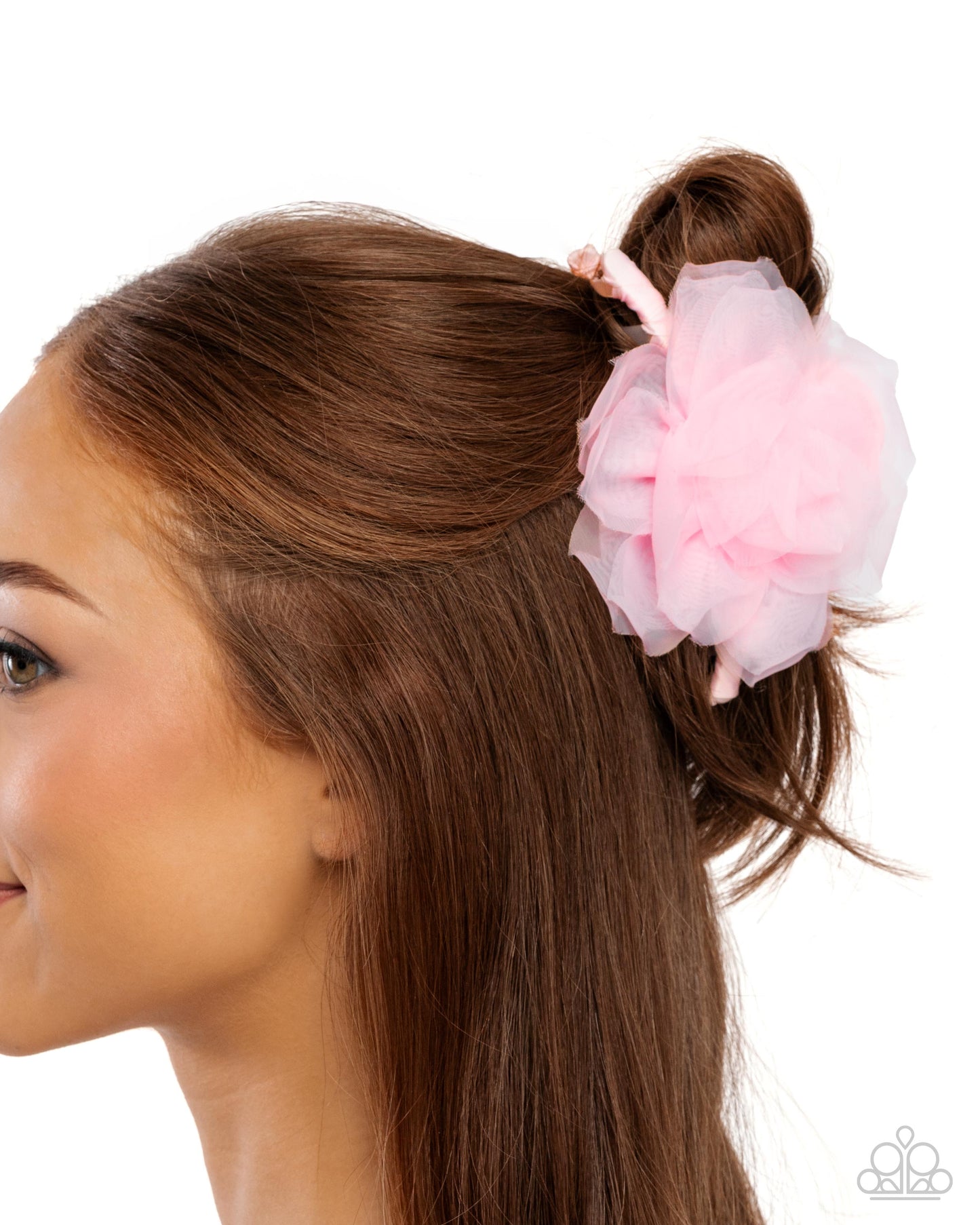 Adorable Applique - Pink - Paparazzi Hair Accessories Image