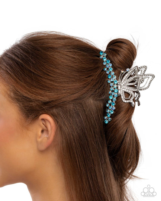 Admirable Administration - Blue - Paparazzi Hair Accessories Image