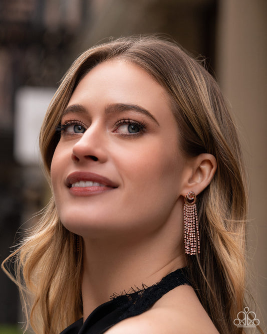 Seldom Strands - Paparazzi Earring Image