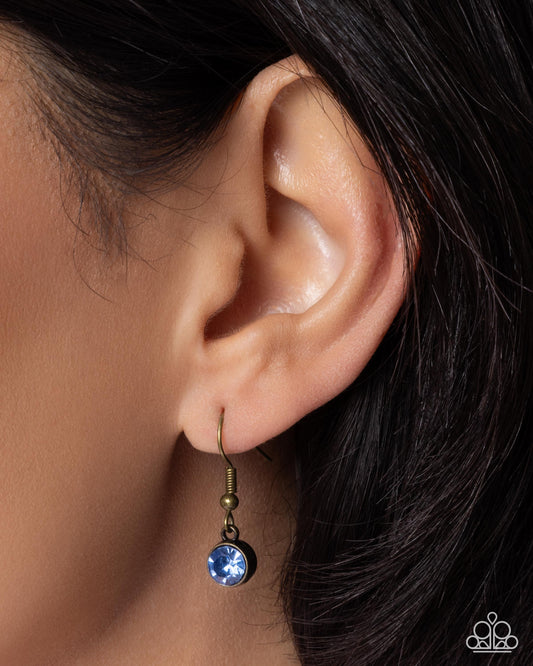 Elephant Herd - Brass - Paparazzi Necklace Image