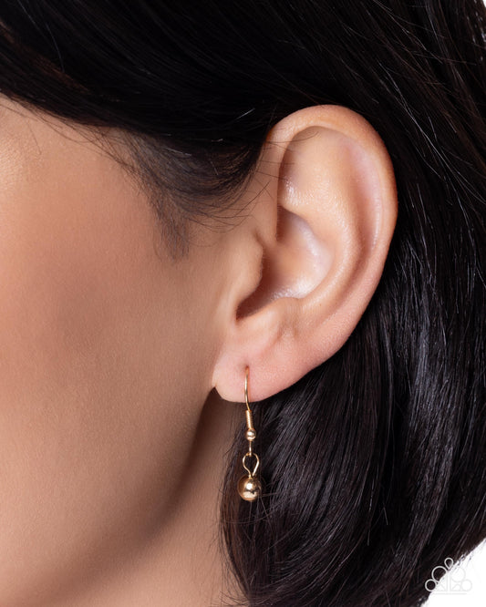 A Single Rose - Orange - Paparazzi Necklace Image